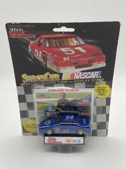 Racing Champions Nascar Stock Car 1990 Sterling Marlin #94 Sunoco 1:64 Die-Cast Car