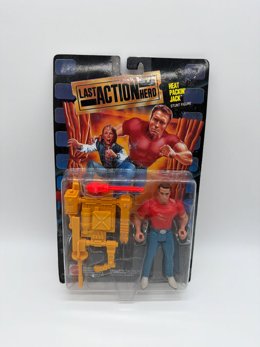 Mattel 1993 Last Action Hero Heat Packing Jack Stunt Figure