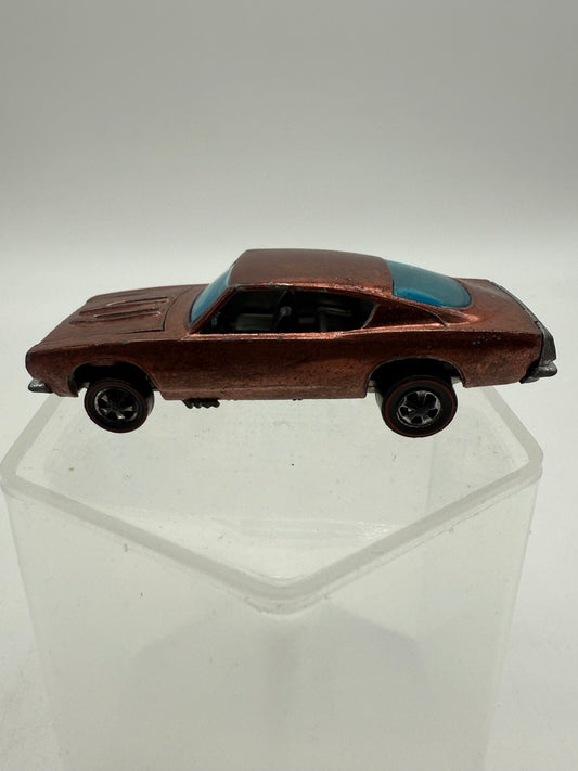 Hot Wheels Vintage Sweet 16 Redline Custom Barracuda (Copper Brown)1967 Mattel