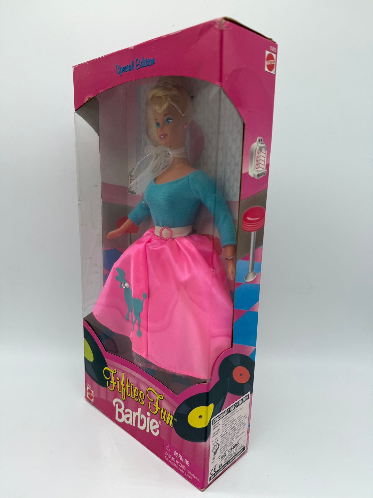 Fifties Fun Barbie 1996 Mattel