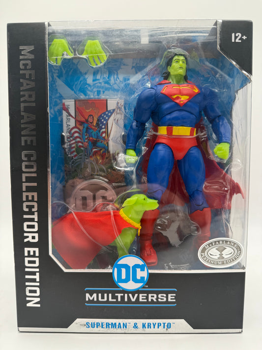 McFarlane Toys DC Multiverse Superman & Krypto 2023 McFarlane, photo 1 of 4