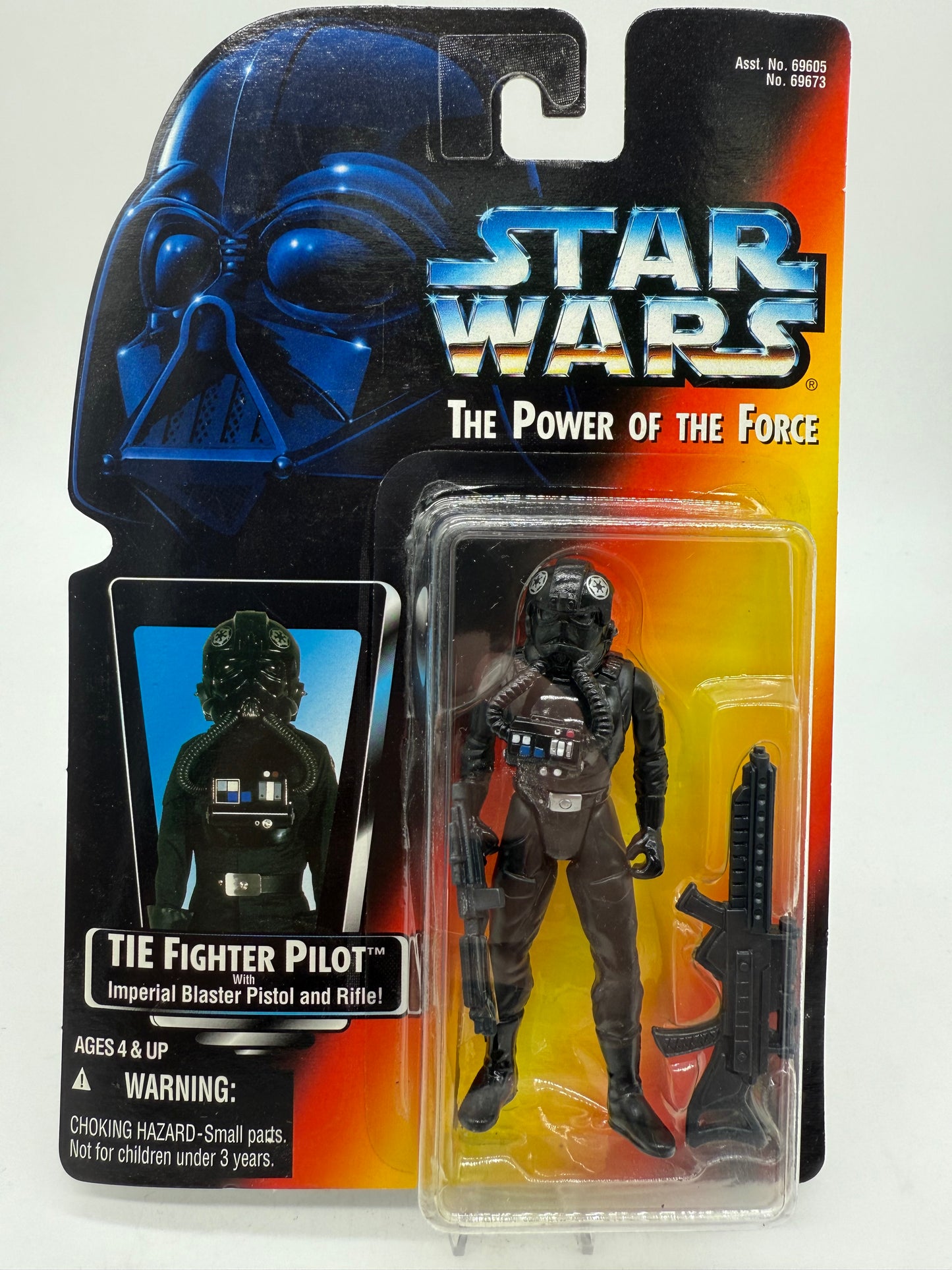 Star Wars The Power of The Force Tie Fighter Pilot 1995 Kenner