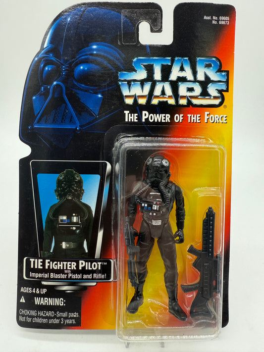 Star Wars The Power of The Force Tie Fighter Pilot 1995 Kenner