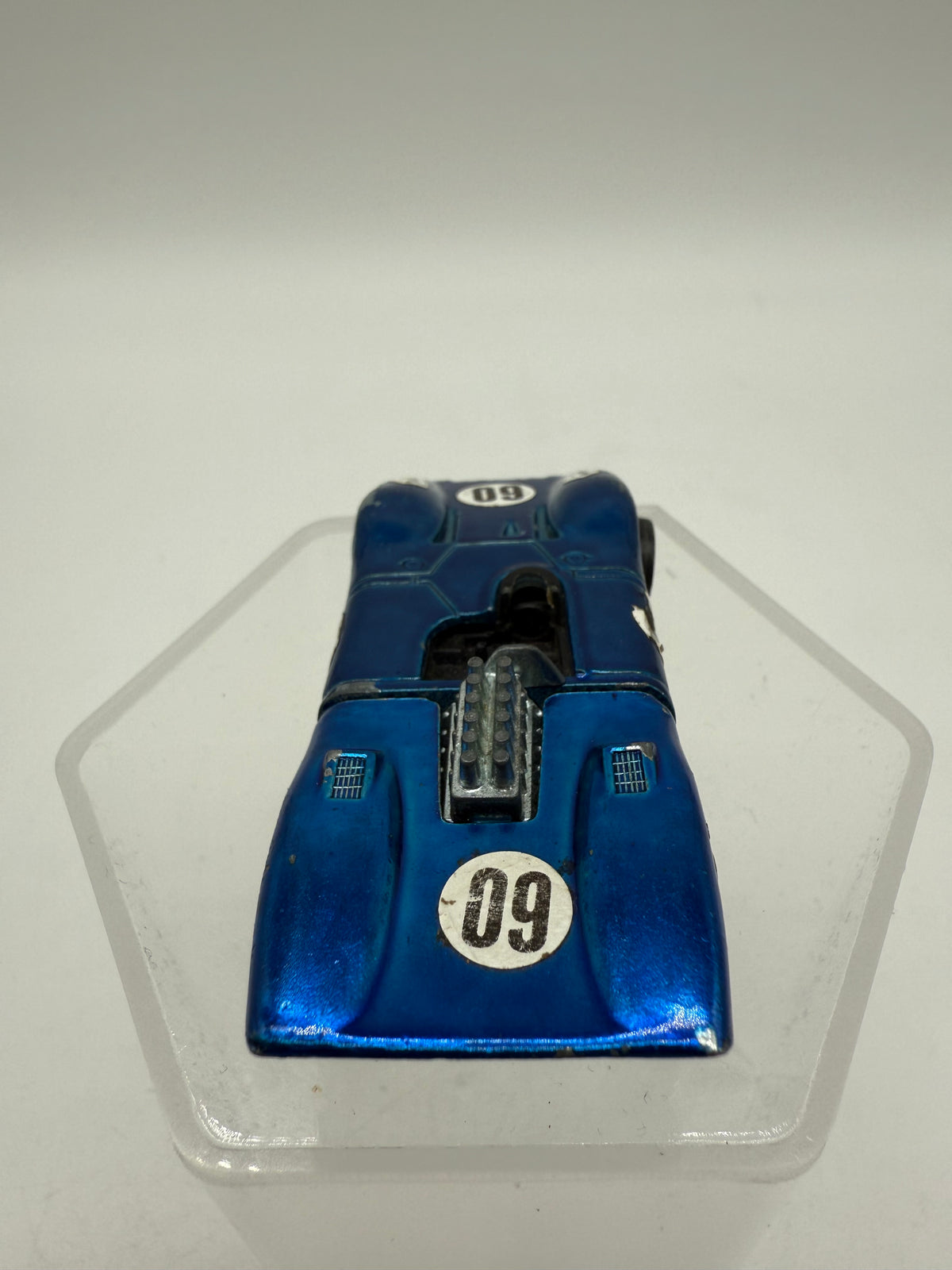 Hot Wheels Vintage Redline Ferrari 312P (Blue) 1969 Mattel, photo 8 of 10