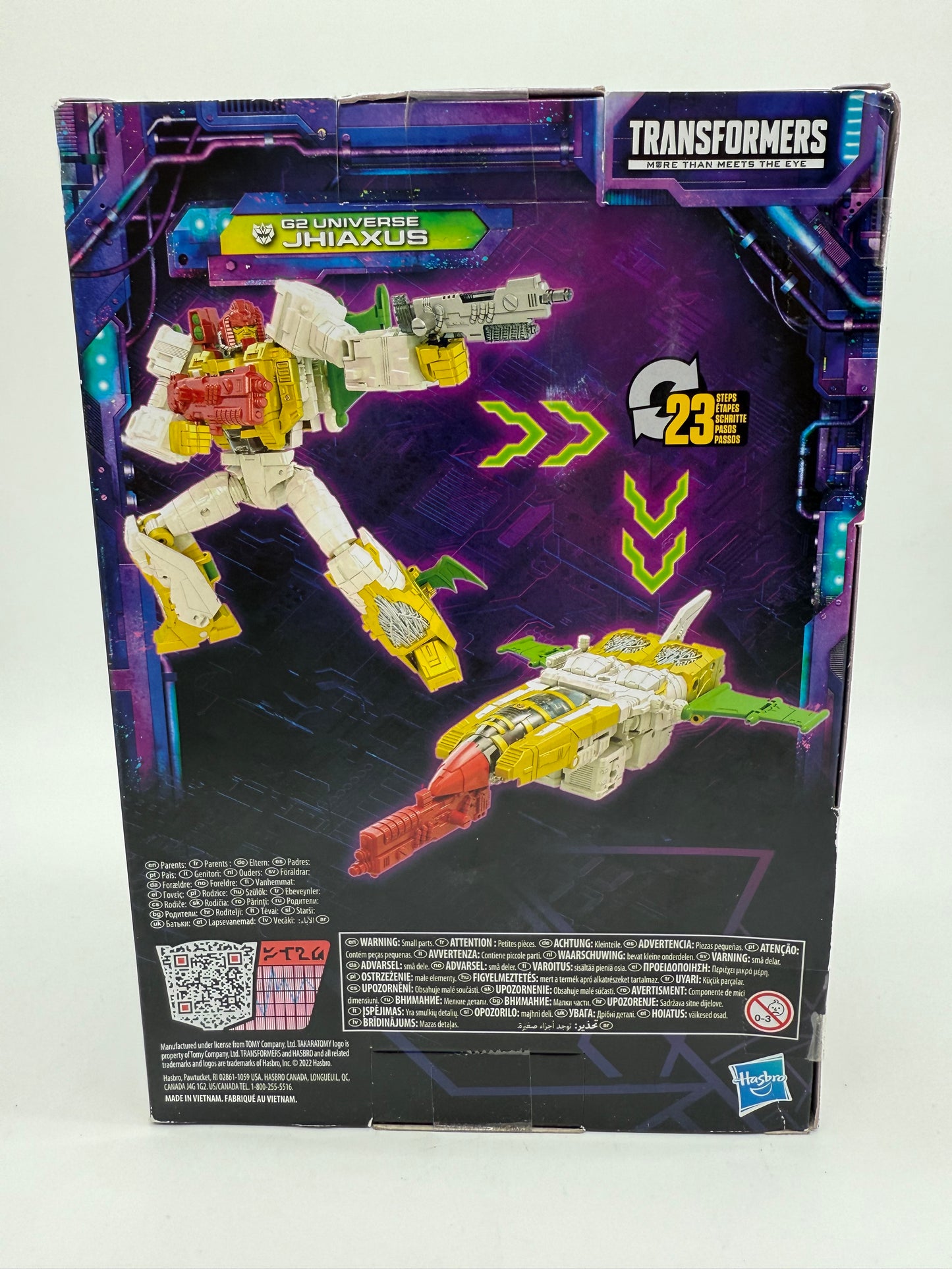 Transformers G2 Universe Jhiaxus 2022 Hasbro