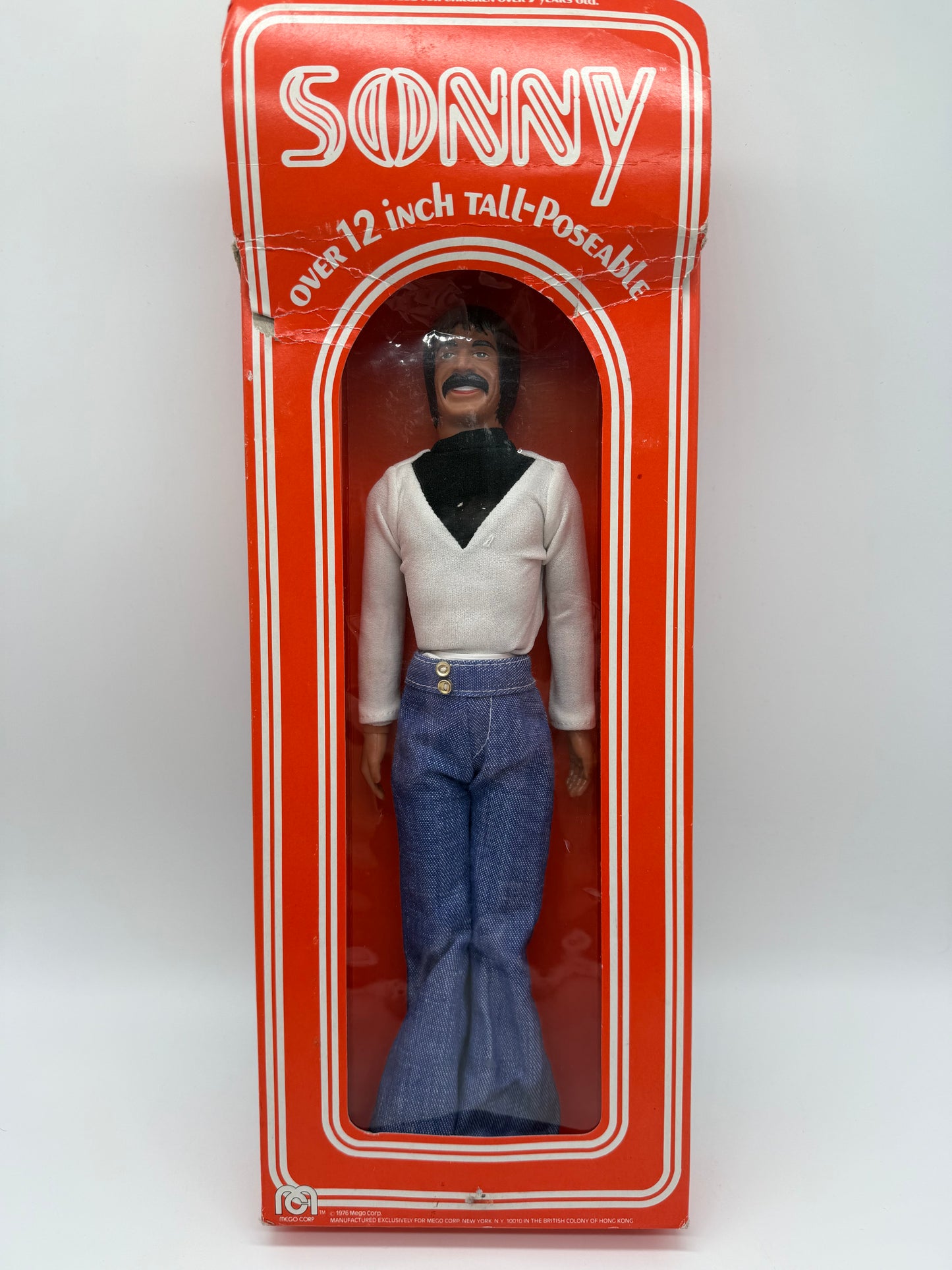 Mego Corp 1976 Cher and Sonny 12 inch Figures