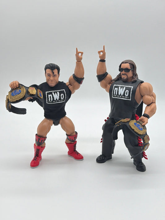 Mattel WWE NWO Kevin Nash and Scott Hall Action Figures