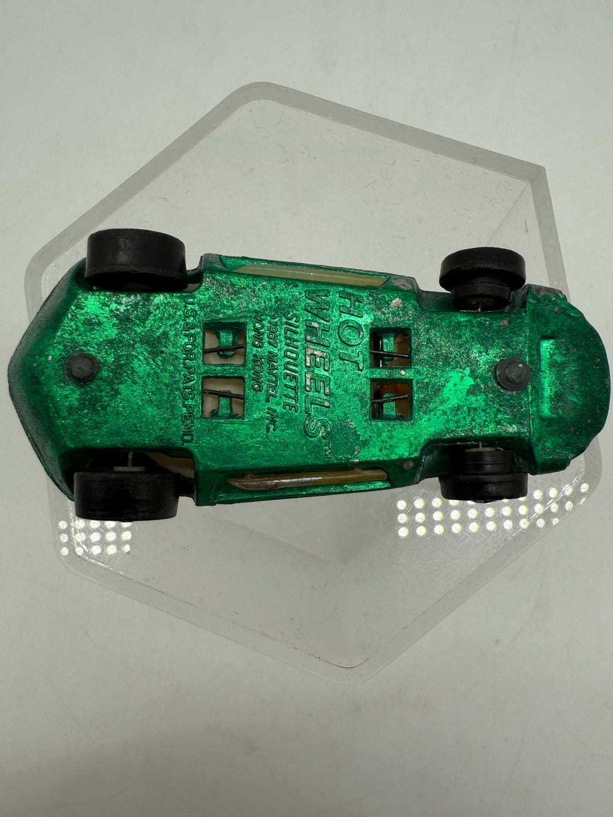 Hot Wheels Vintage Sweet 16 Redline Silhousette (Green) 1967 Mattel, photo 8 of 8