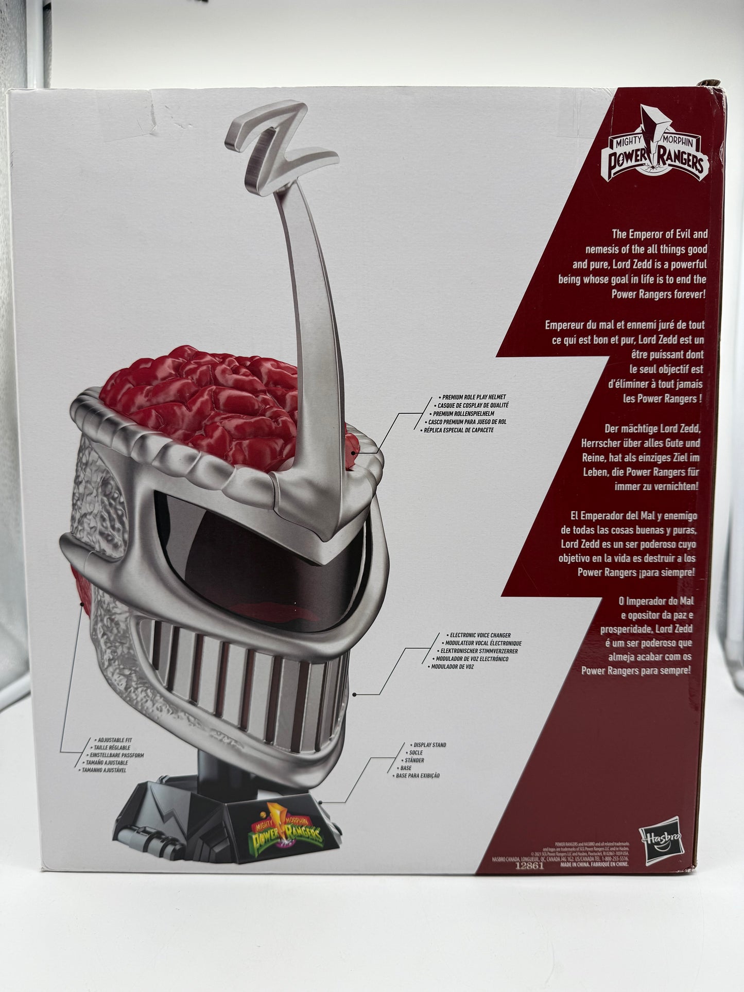 Power Rangers Lightning Mighty Morphin Lord Zedd 2021 Hasbro