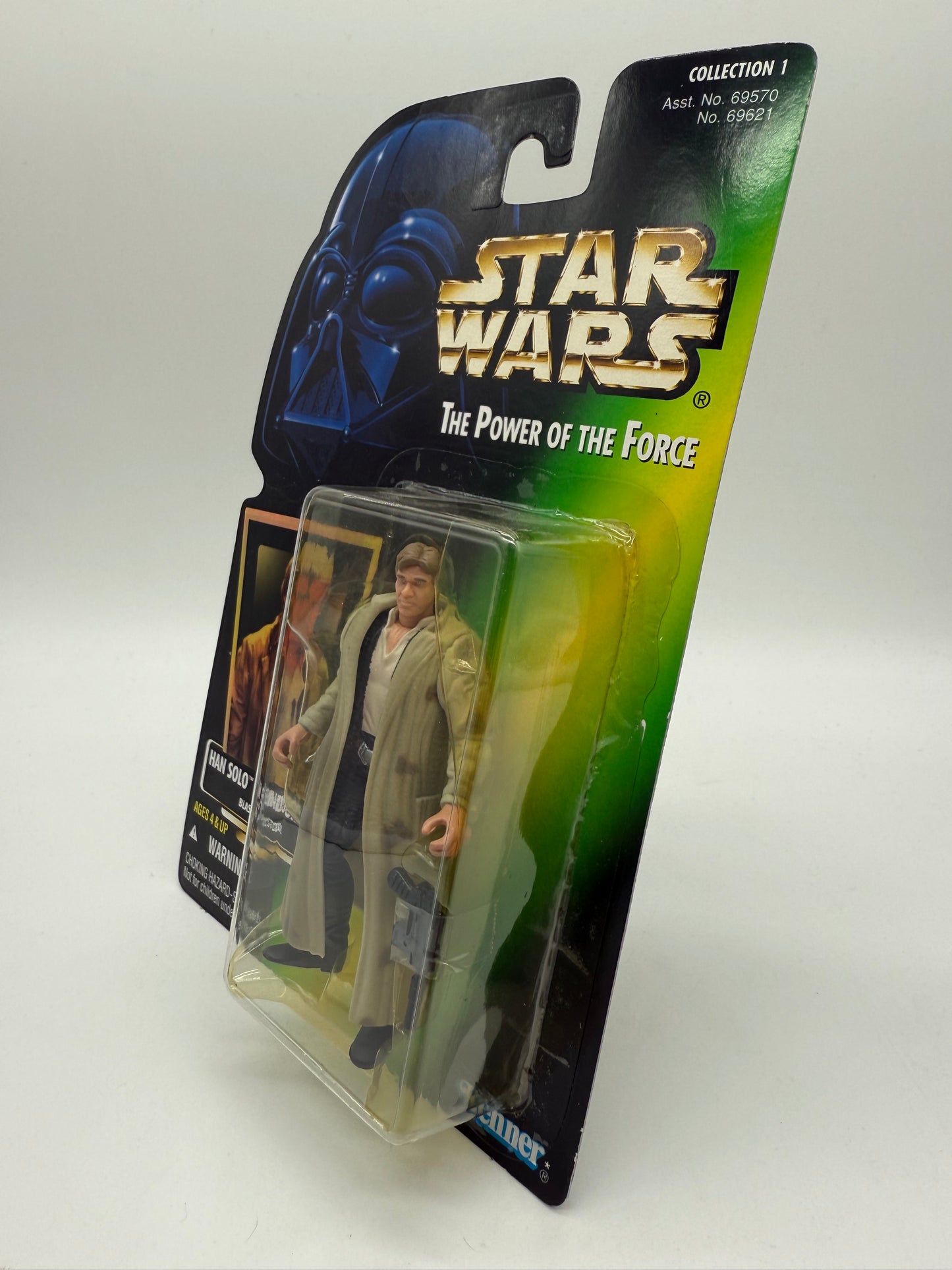 Kenner 1996 Star Wars The Power of the Force Han Solo In Endor Gear