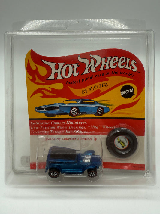 Mattel 1969 Hot Wheels Vintage Redline The Demon (Blue)