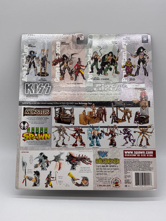McFarlane Toys 1998 Kiss Psycho Circus Ultra Gene Simmons & The Ring Master Action Figures