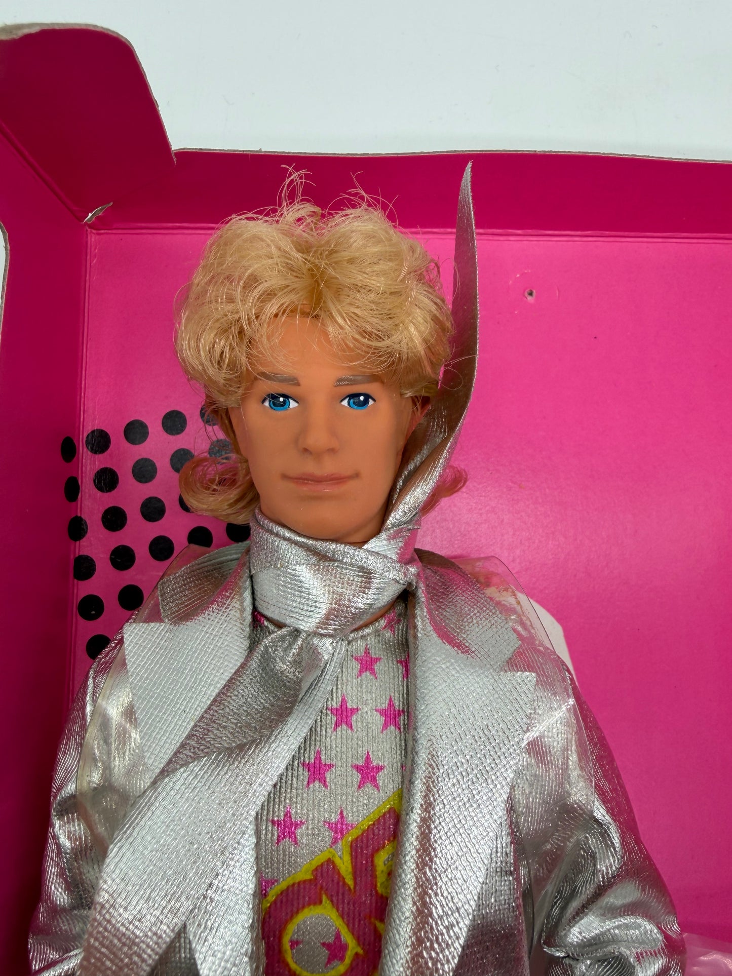 Mattel 1986 Barbie and the Rockers "Hot Rocking Fun" Ken Doll #3131