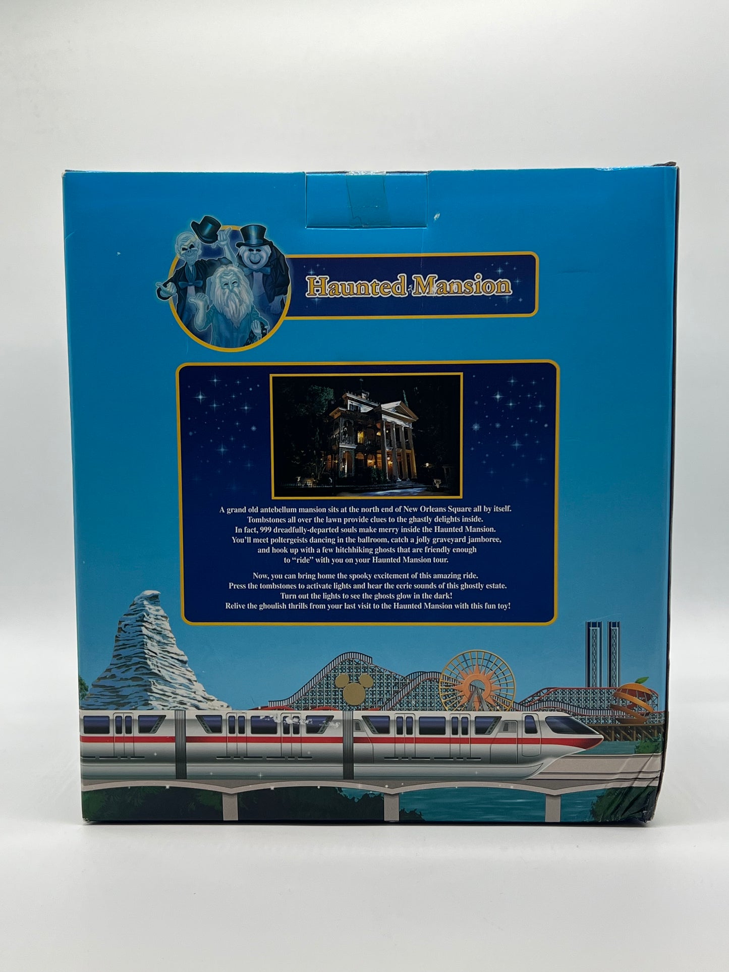 Disney Theme Park Edition 2003 Haunted Mansion Light Up Playset