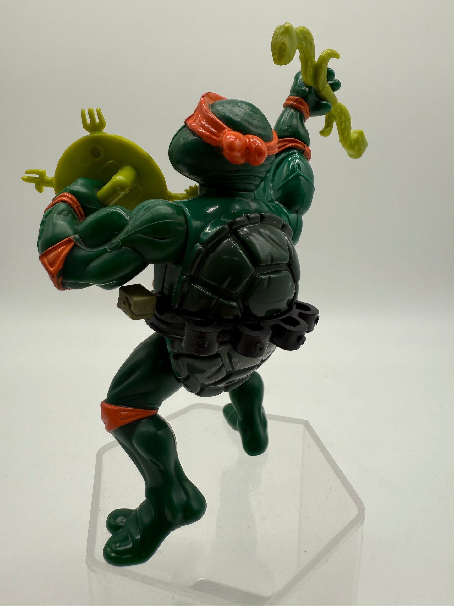 TMNT Vintage Rock N Roll Michaelangelo 1989 Playmates