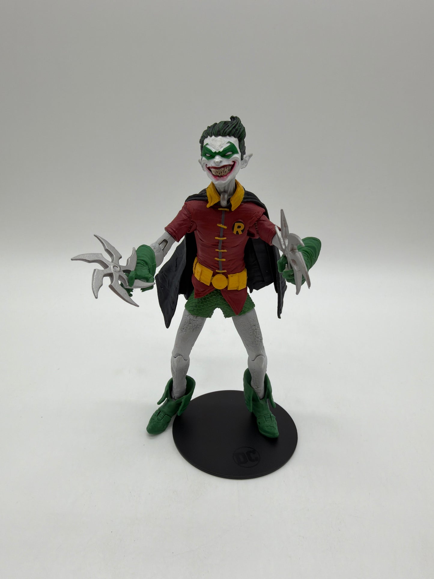 McFarlane 2020 DC Multiverse BAF Robin Earth -22 SMILE SMIRK 6” Inch