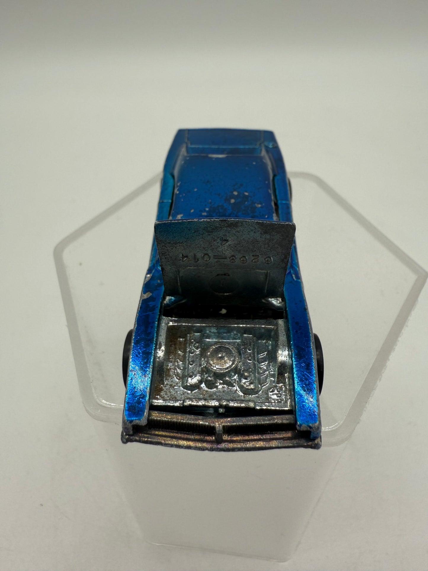 Hot Wheel Vintage Redline Custom Dodge Charger (Blue) 1968 Mattel