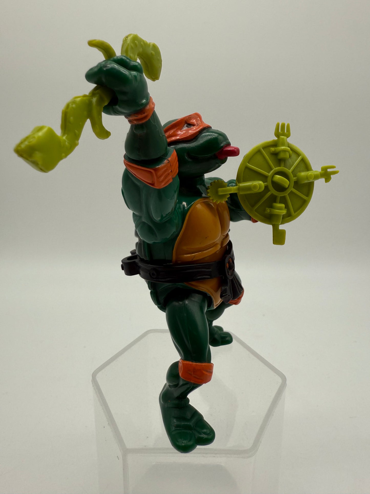 TMNT Vintage Rock N Roll Michaelangelo 1989 Playmates