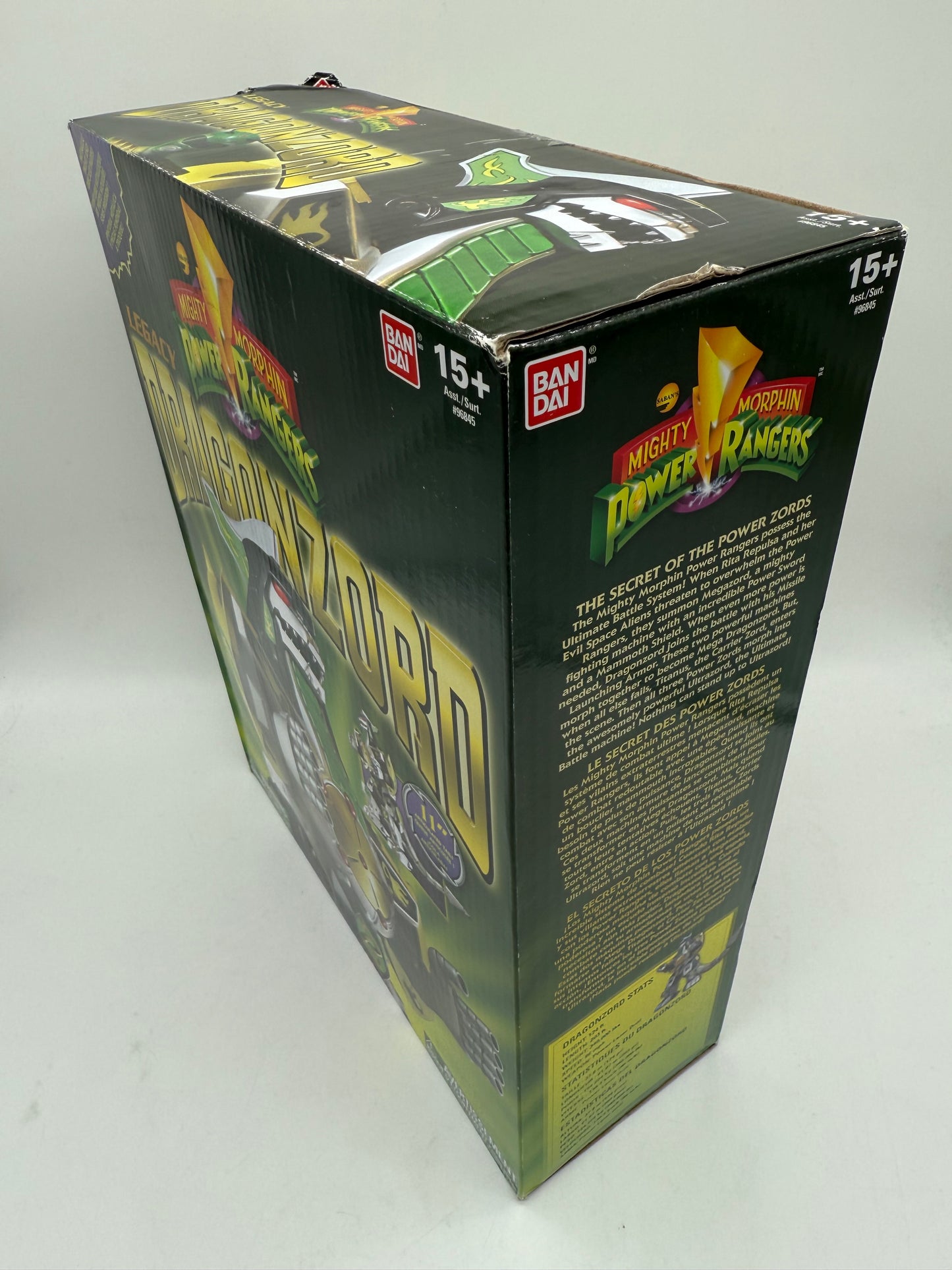 Might Morphin Power Rangers Legacy Dragonzord 2017 Ban Dai