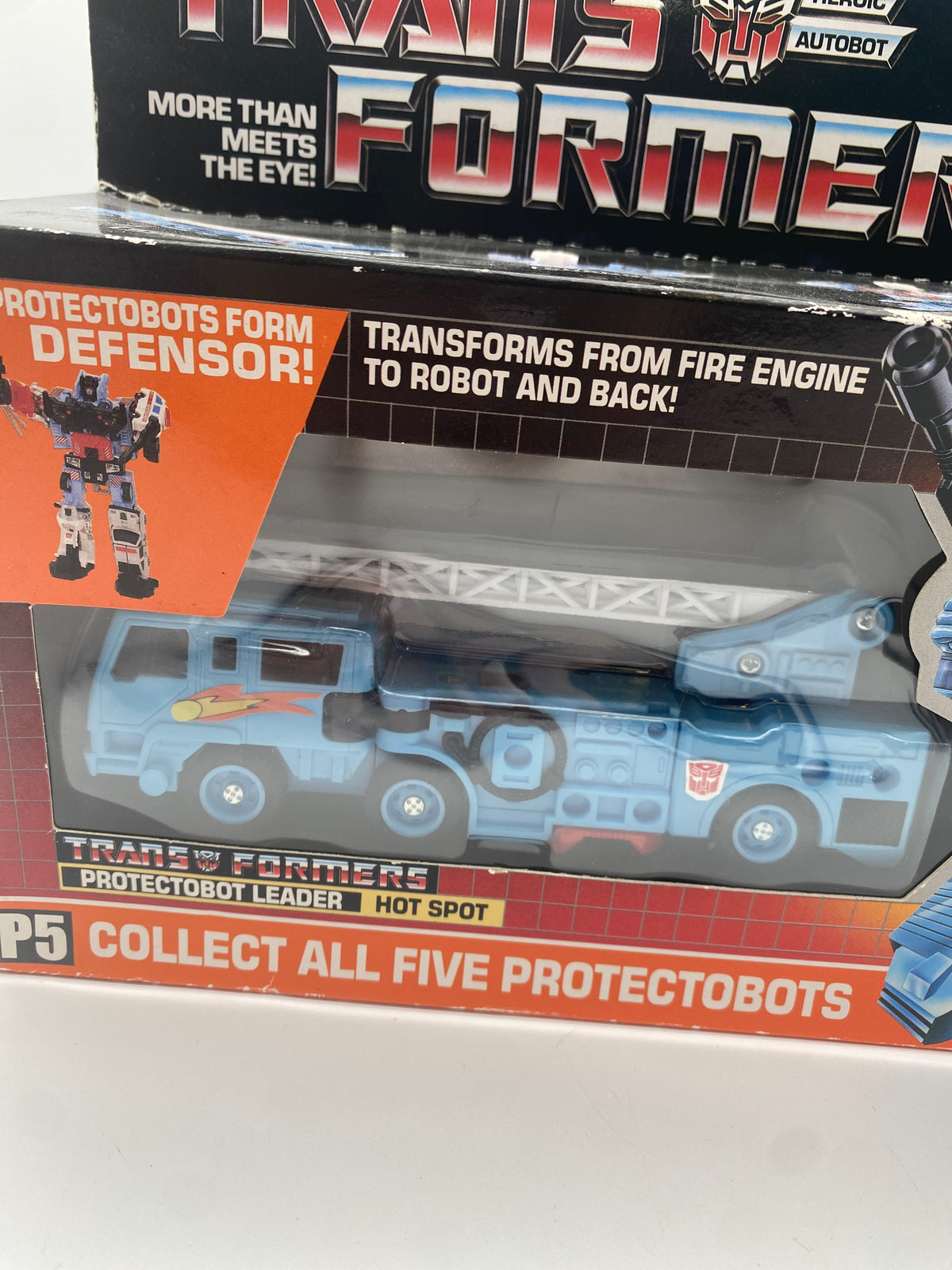 Hasbro Transformers 1986 G1 Protectobot Leader Hot Spot, photo 5 of 8