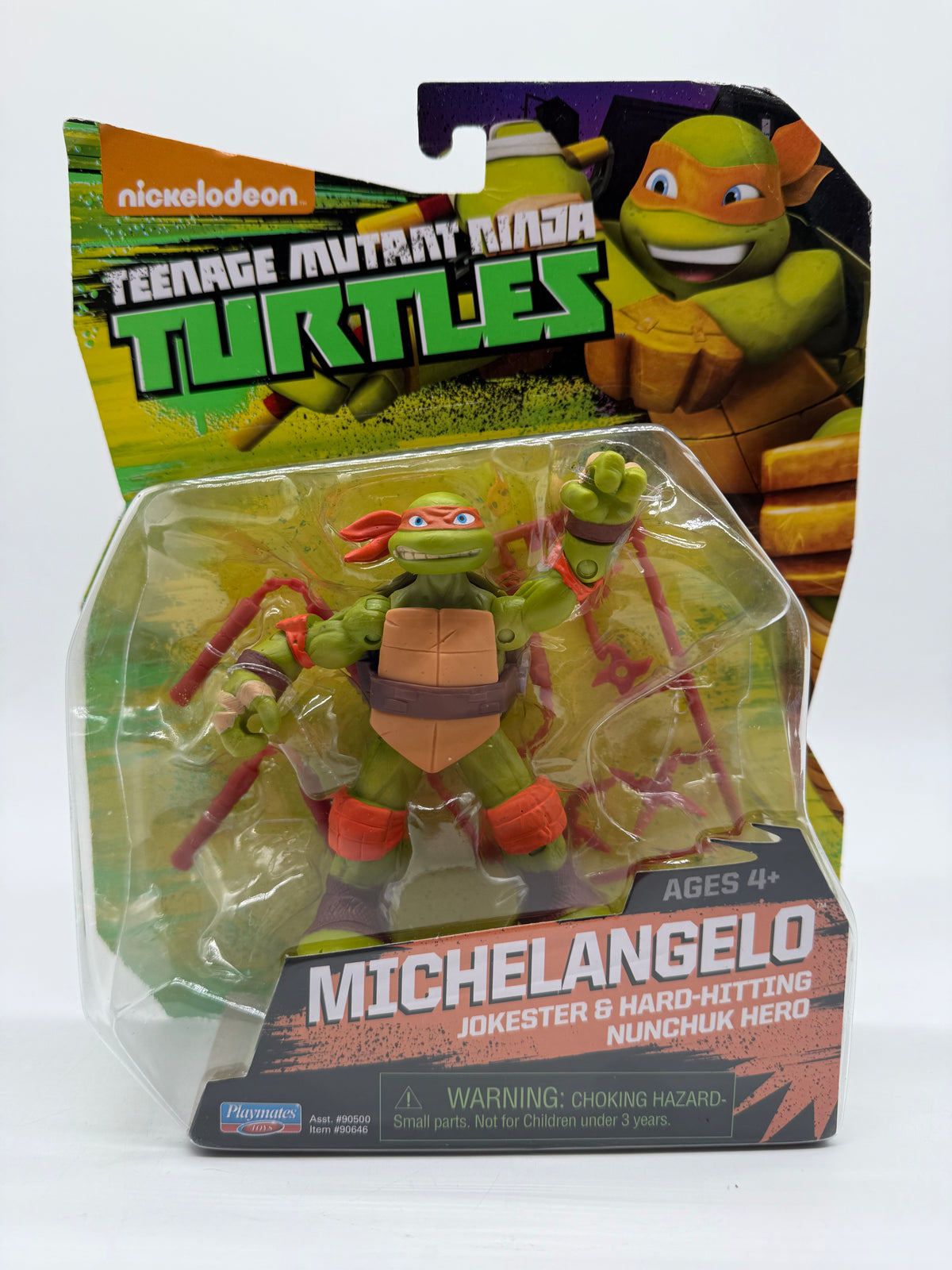 Playmates 2016 Nickelodeon Teenage Mutant Ninja Turtles Michelangelo, photo 1 of 2