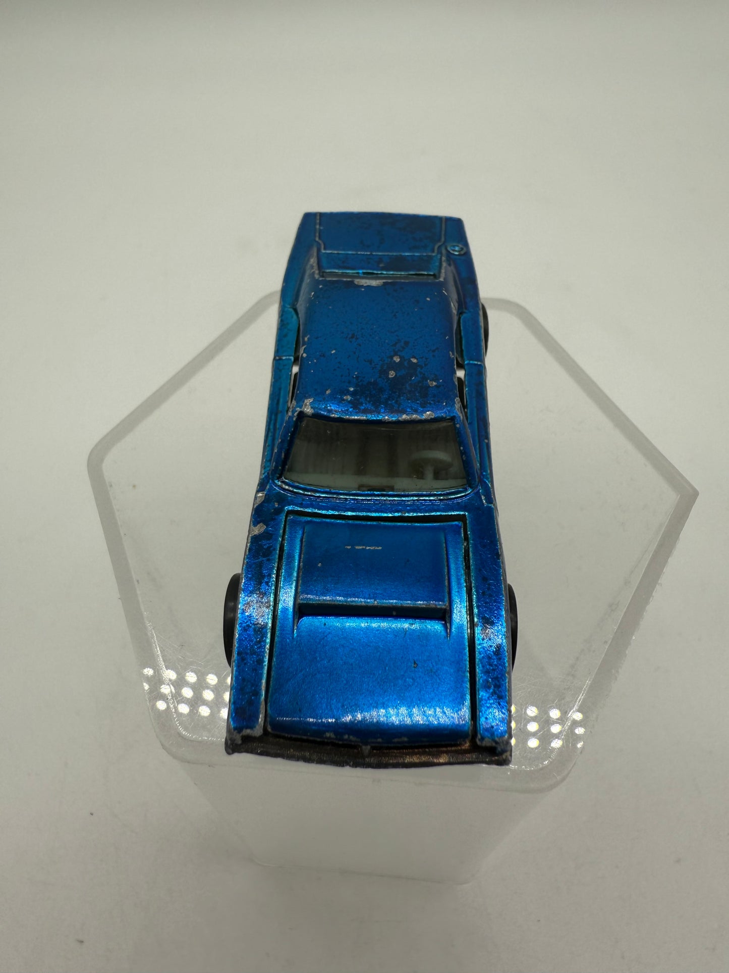 Hot Wheel Vintage Redline Custom Dodge Charger (Blue) 1968 Mattel