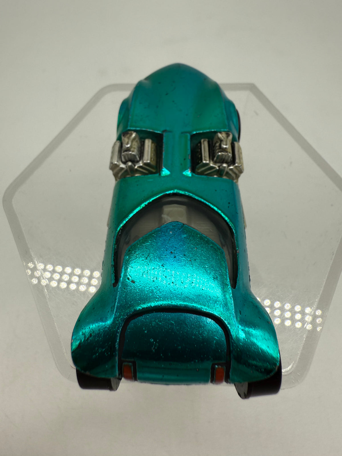 Mattel 1969 Hot Wheels Vintage Redline Twinmill Aqua Green, photo 7 of 9
