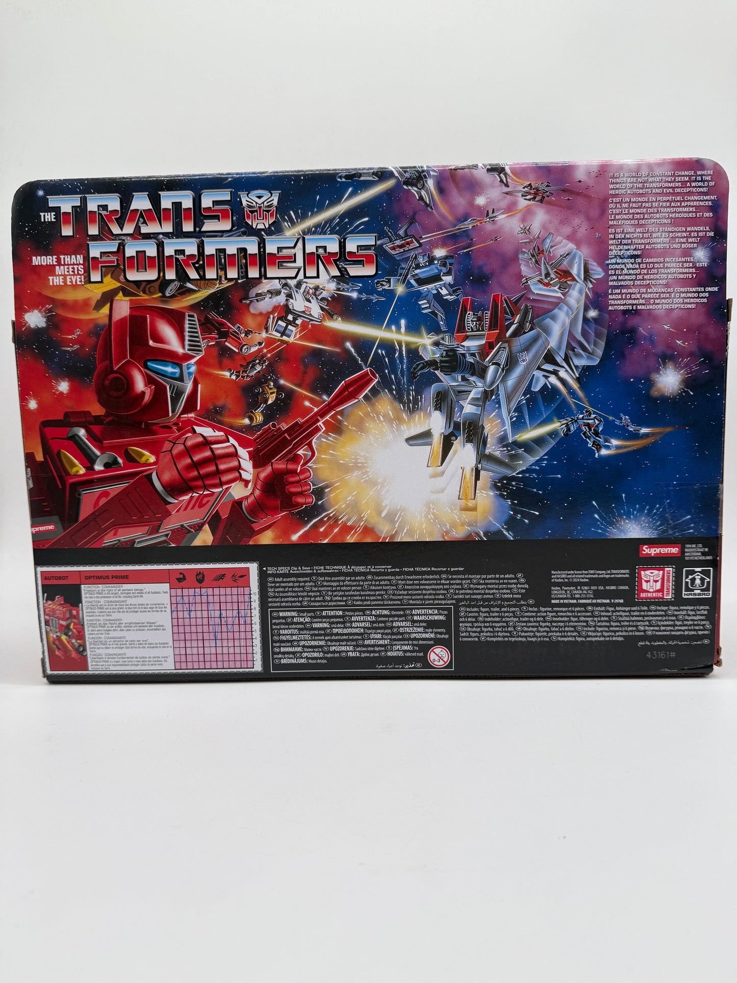 Transformers Autobot Commander Optimus Prime 2024 Hasbro