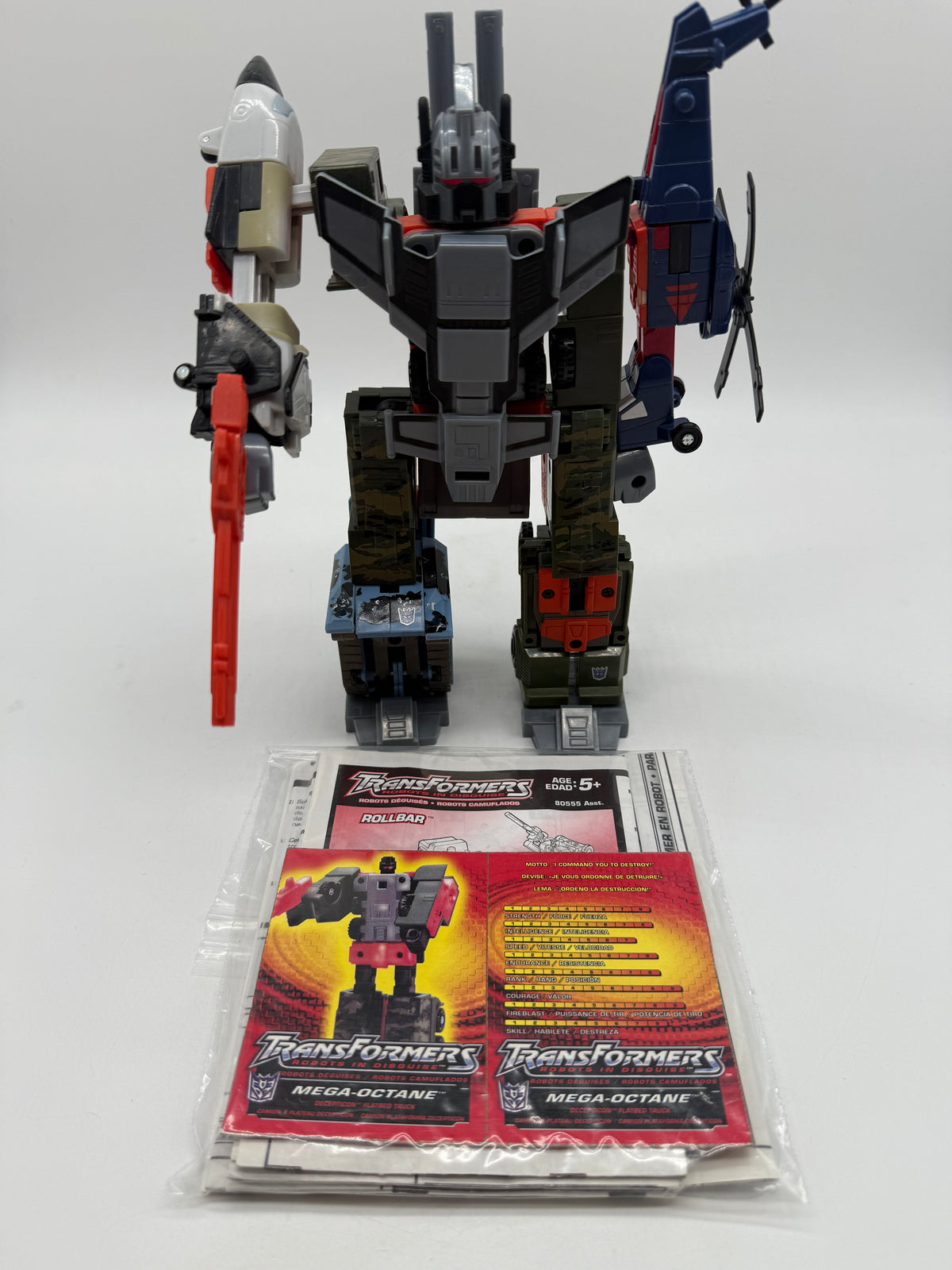 Hasbro 2001 Transformers Robots in Disguise (RiD) Ruination Combiner, photo 1 of 11