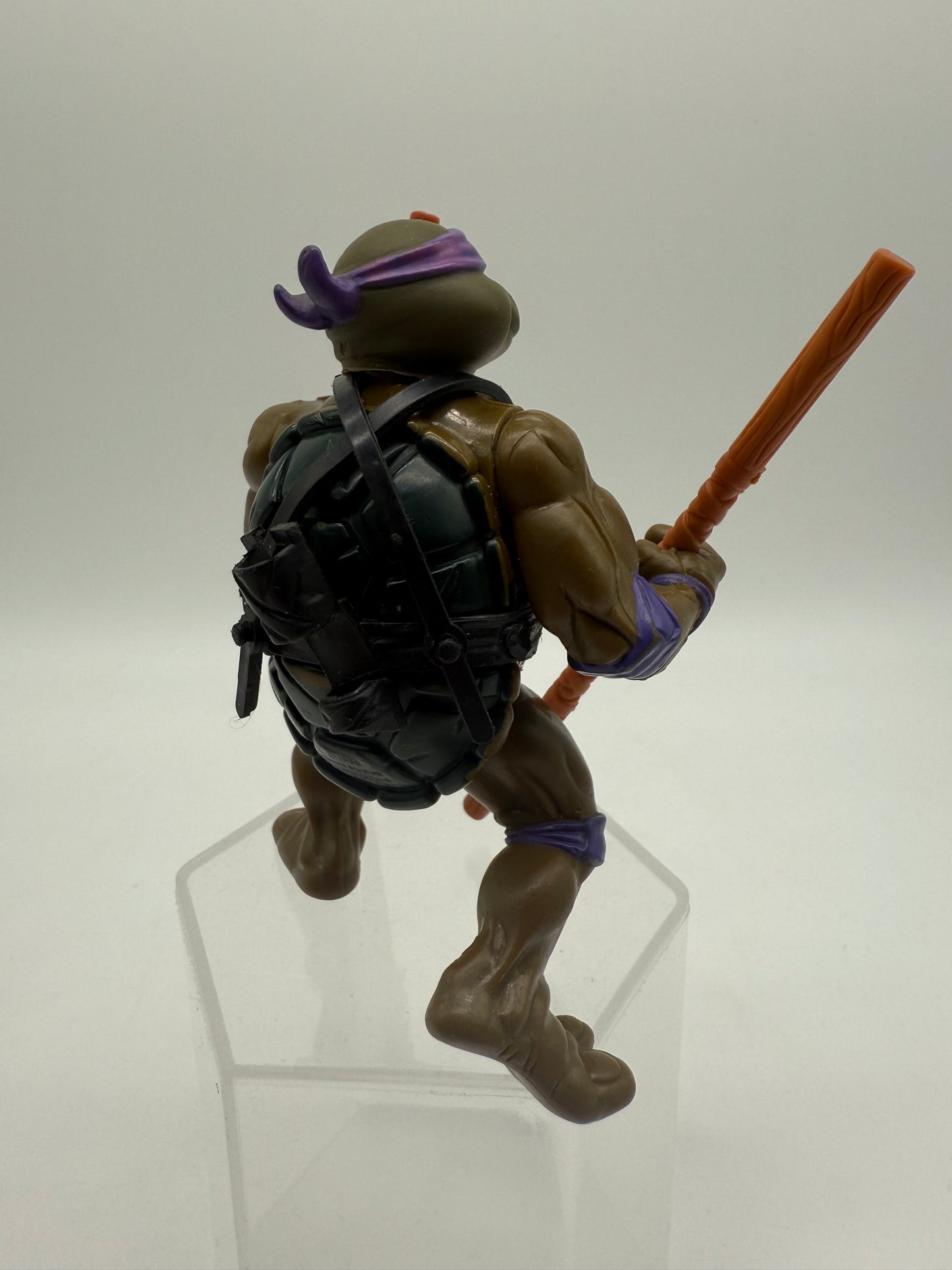 TMNT Vintage Donatello (Soft Head With Rack) 1988 Playmates