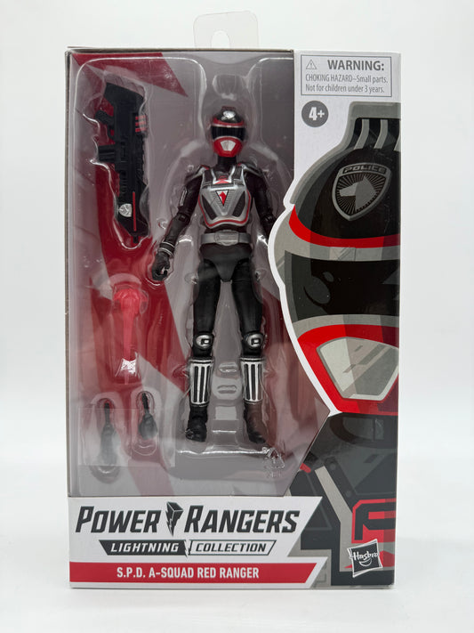 Power Rangers Lightning S.P.D. A-Squad Red Ranger 2021 Hasbro