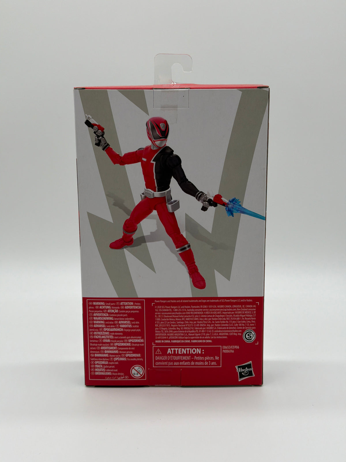Hasbro 2020 Power Rangers Lightning Collection S.P.D Red Ranger Action Figure