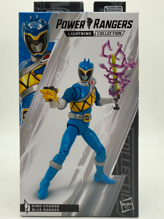 Power Rangers Lightning Dino Charge Blue Ranger 2022 Hasbro