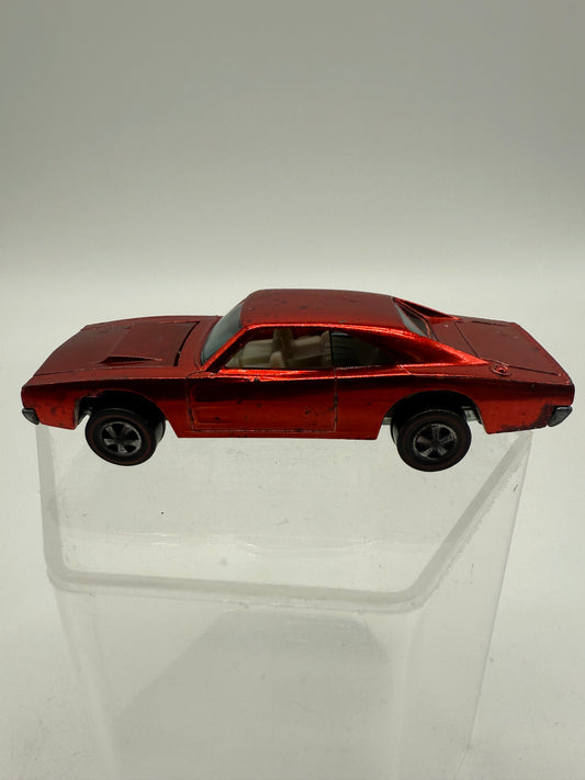Hot Wheel Vintage Reline Custom Dodge Charger (Red) 1968 Mattel