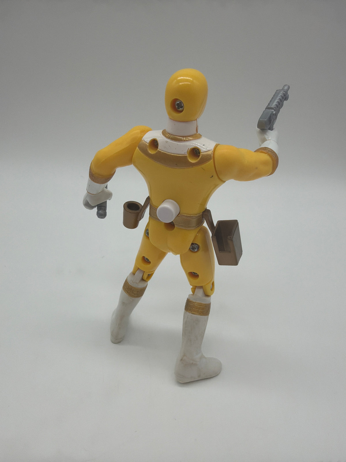 Bandai 1996 Power Rangers Zeo Yellow Ranger II Action Figure, photo 3 of 4