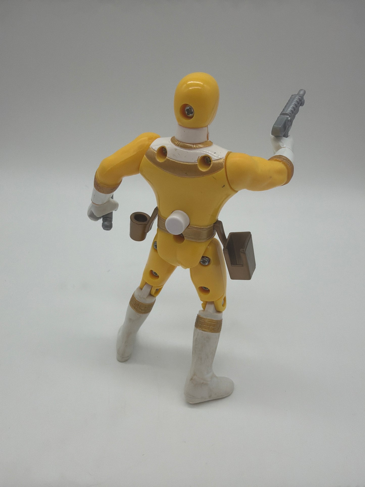 Bandai 1996 Power Rangers Zeo Yellow Ranger II Action Figure