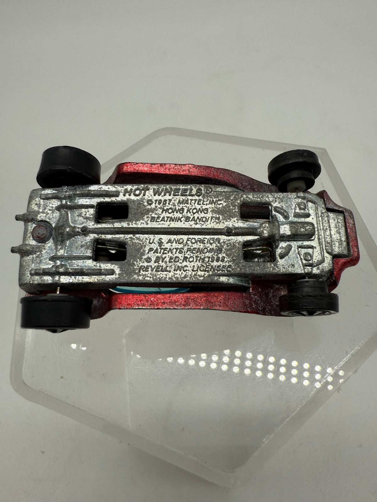 Hot Wheels Vintage Sweet 16 Redline Beatnik Bandit (Red) 1967 Mattel, photo 9 of 11