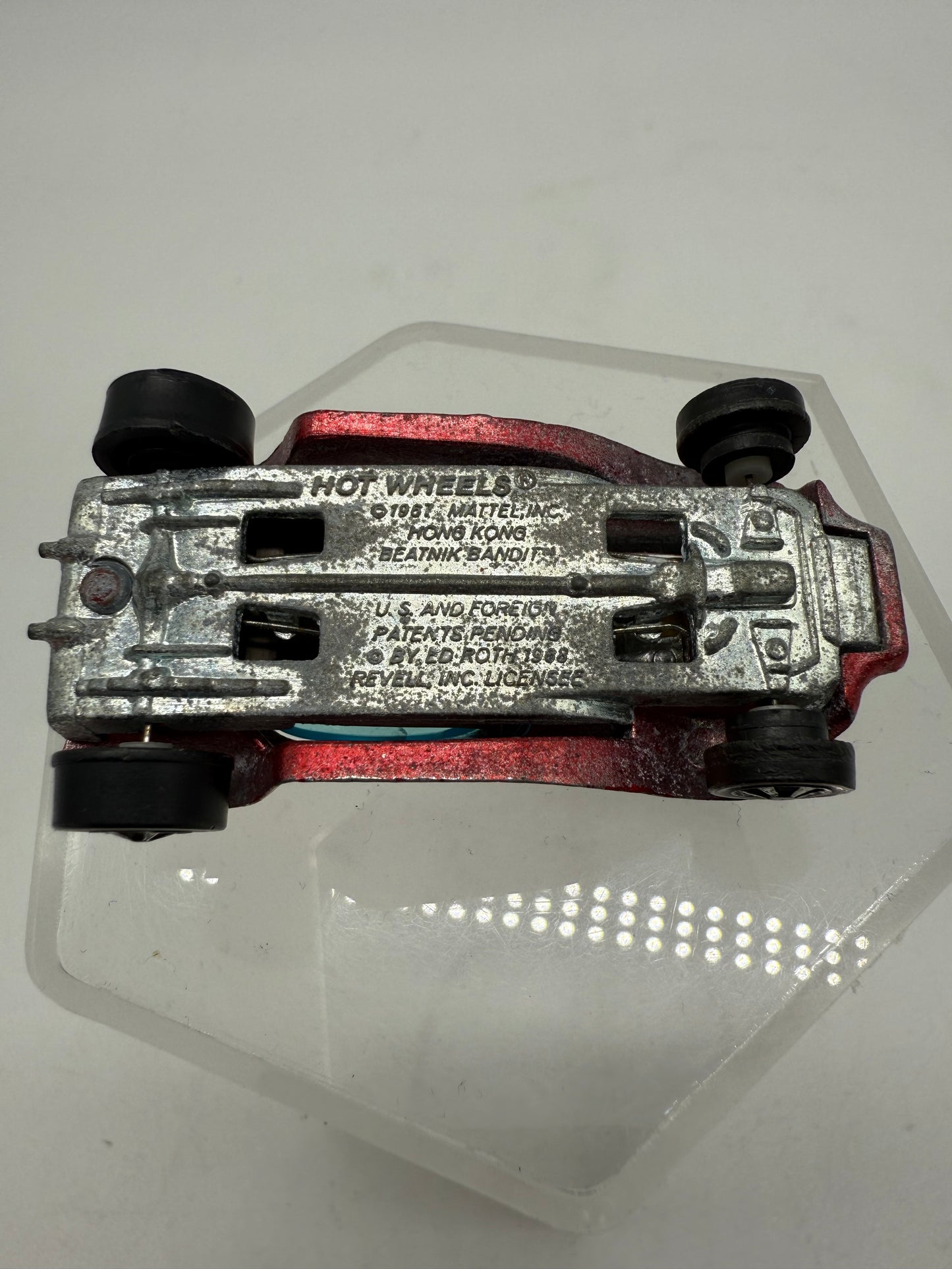 Hot Wheels Vintage Sweet 16 Redline Beatnik Bandit (Red) 1967 Mattel