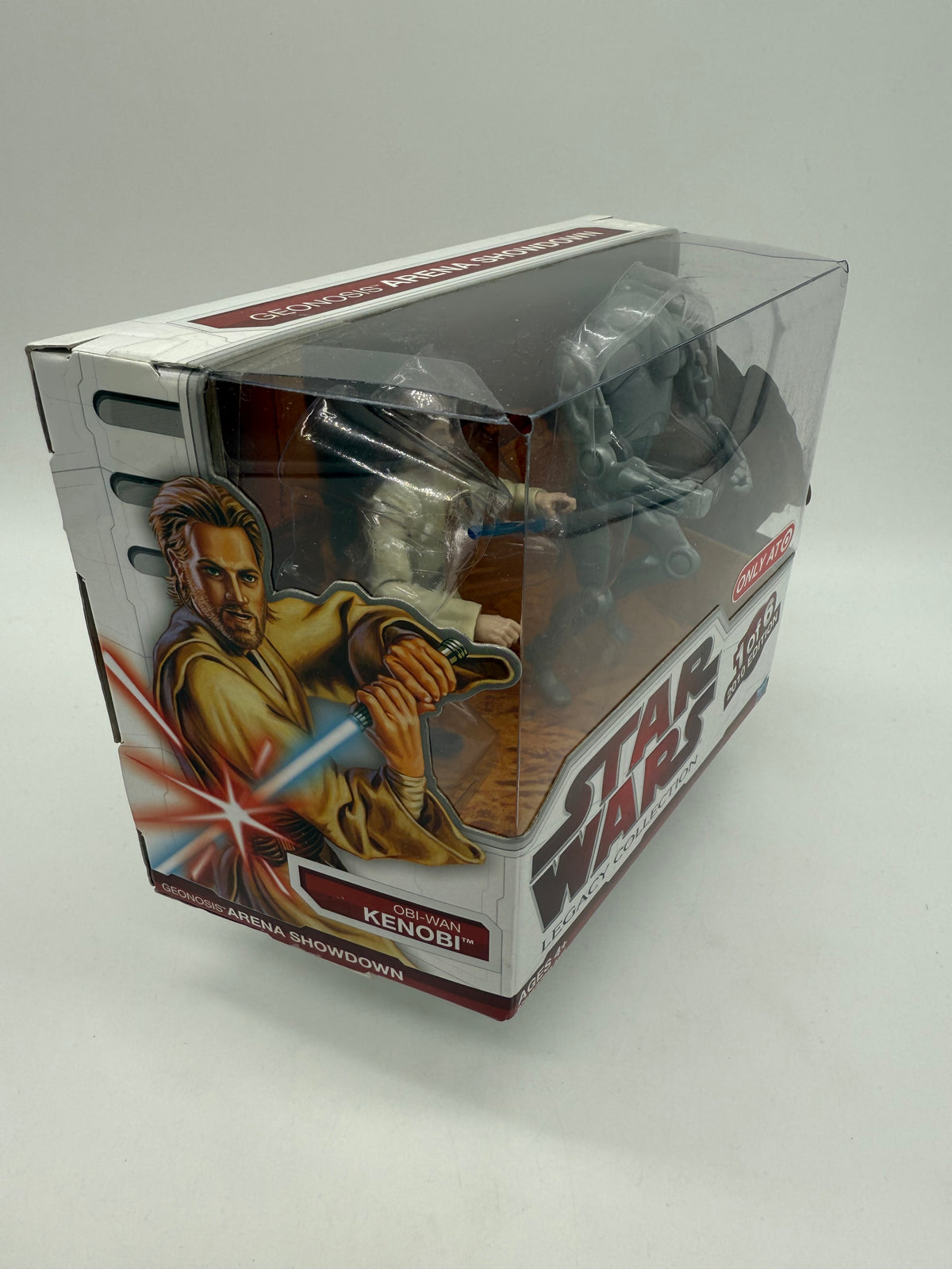 Hasbro 2009 Target Exclusive Star Wars Legacy Collection Geonosis Arena Showdown Obi-Wan Kenobi VS Super, photo 2