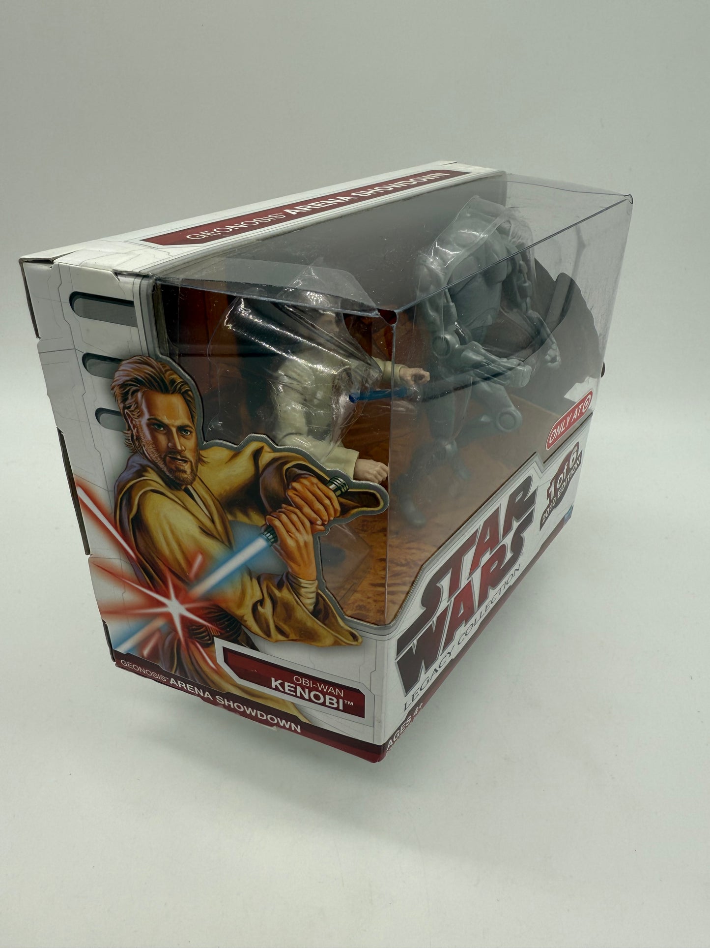 Hasbro 2009 Target Exclusive Star Wars Legacy Collection Geonosis Arena Showdown Obi-Wan Kenobi VS Super Battle Droid