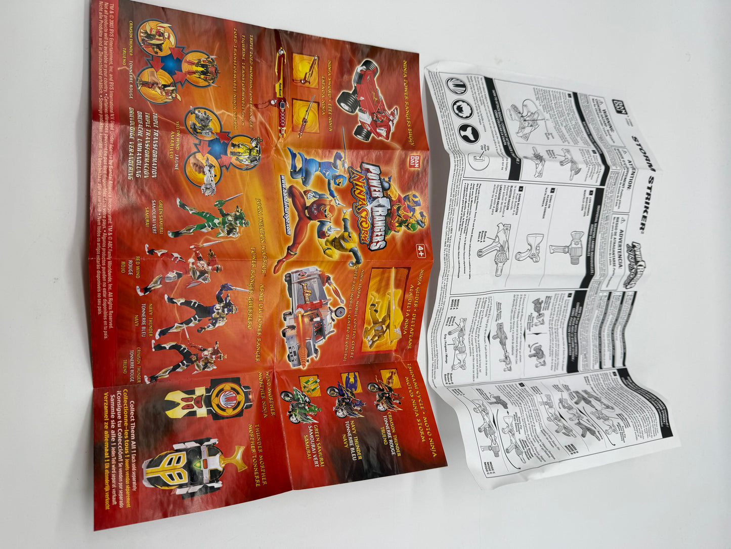 Power Ranger Ninja Storm Storm Stroker 2002 Ban Dai