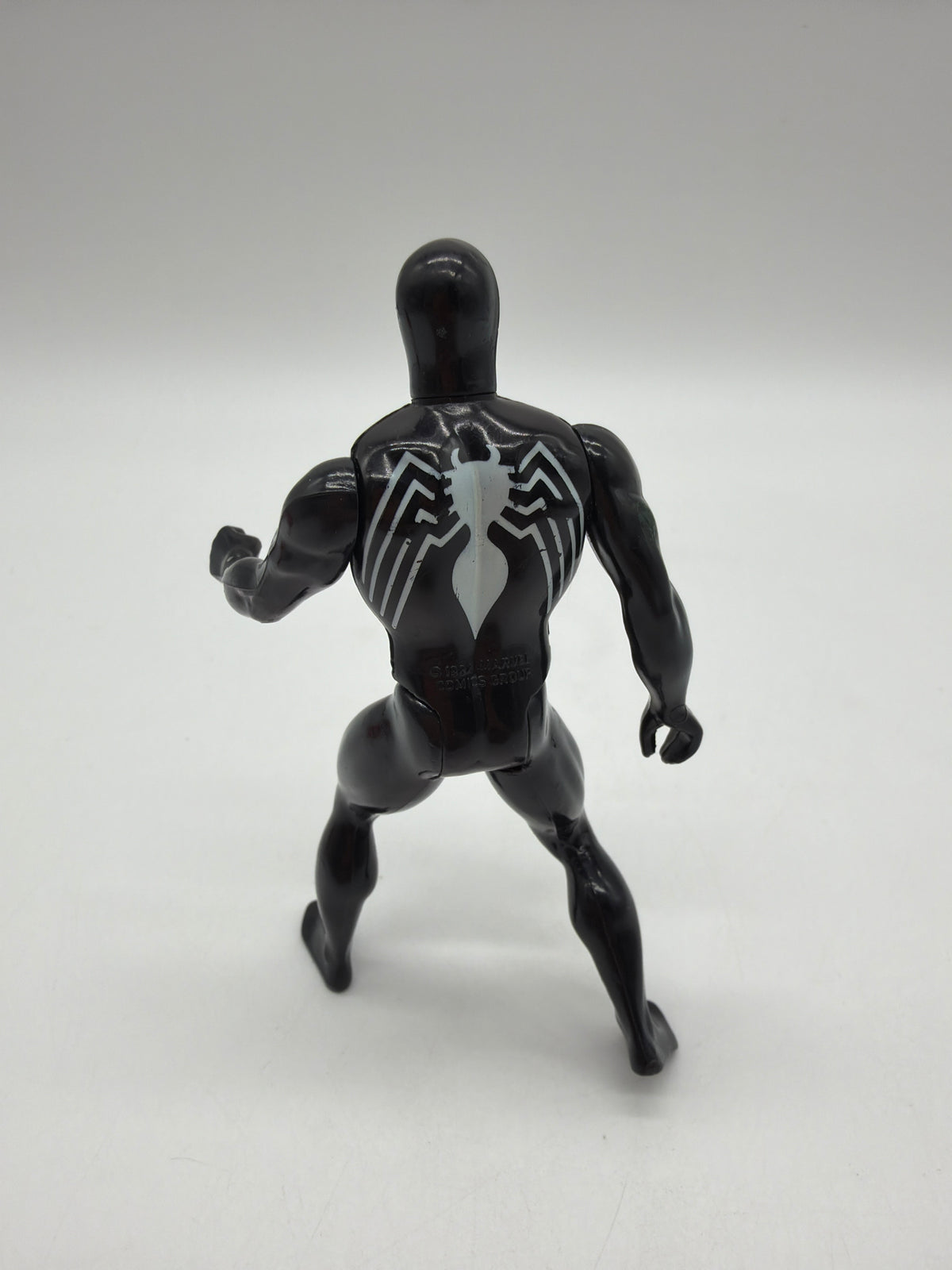 Mattel 1984 Marvel Super Heroes Secret Wars Black Suit Spider-Man 4.5" Action Figure, photo 4 of 7