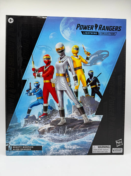Power Rangers Lightning Mighty Morphin Alien Rangers 2022 Hasbro