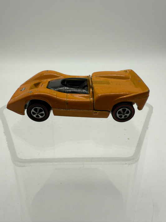 Hot Wheels Vintage 1968 Redline McLaren M6A Orange Loose