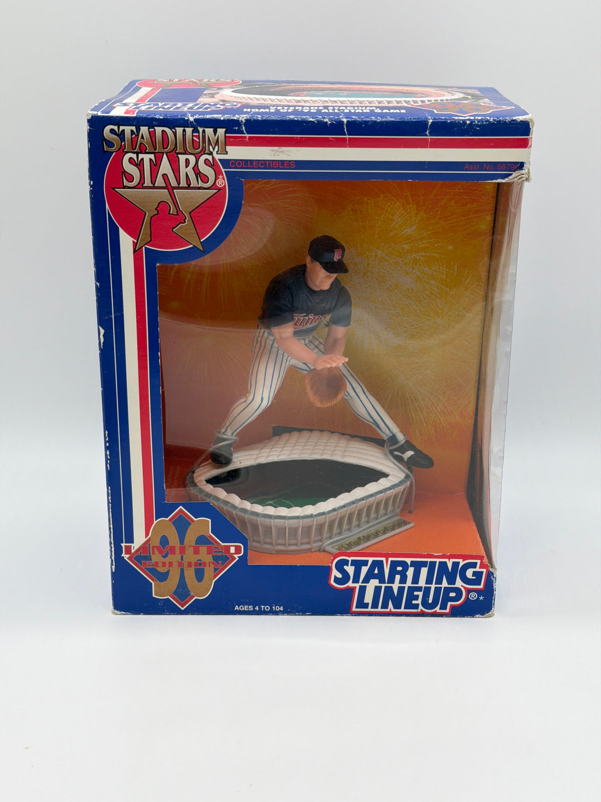 Kenner 1996 Starting Lineup Stadium Stars Chuck Knoblauch