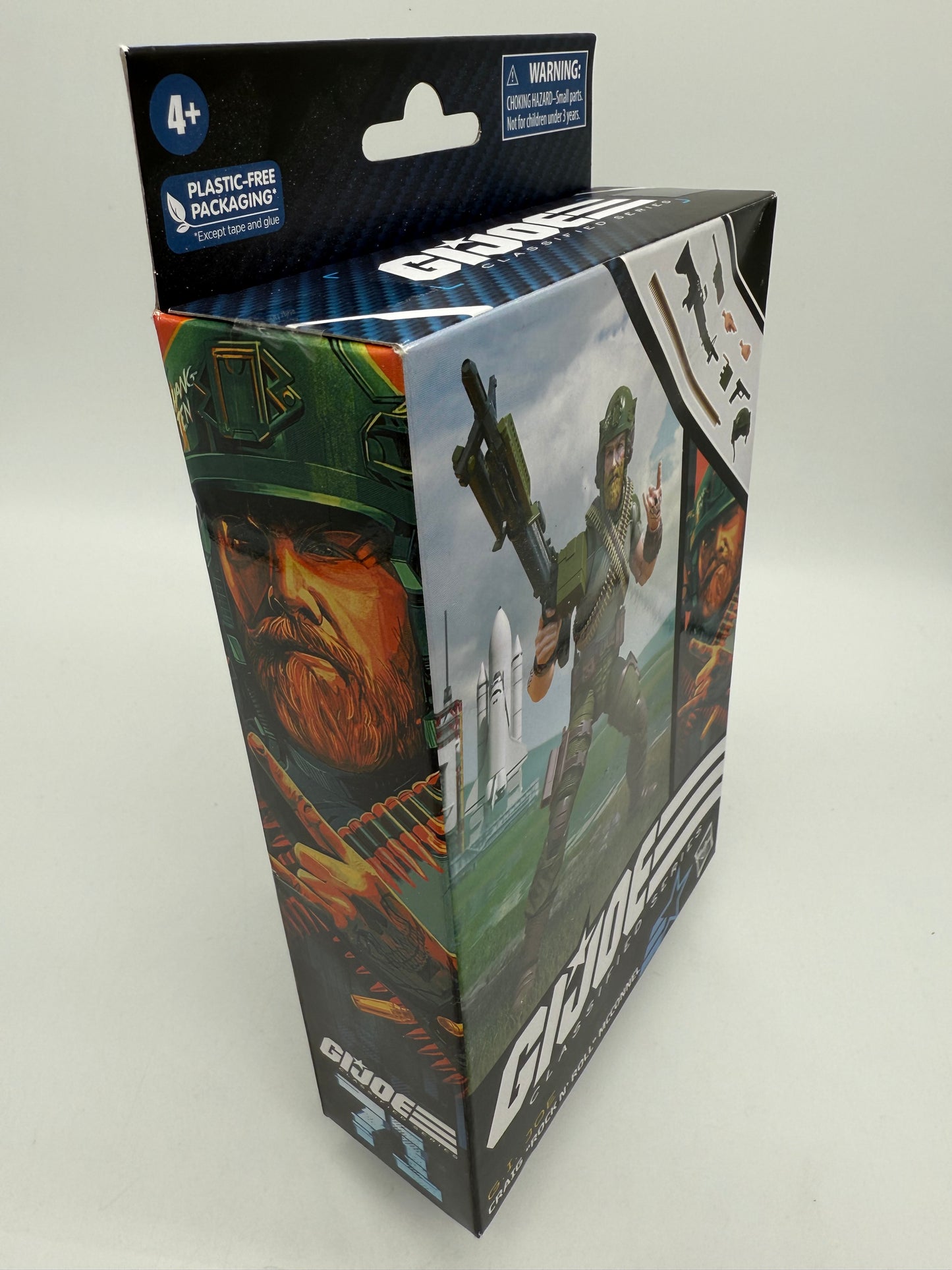 Hasbro 2023 G.I.Joe Classified Series Grag "Rock N' Roll" McConnel