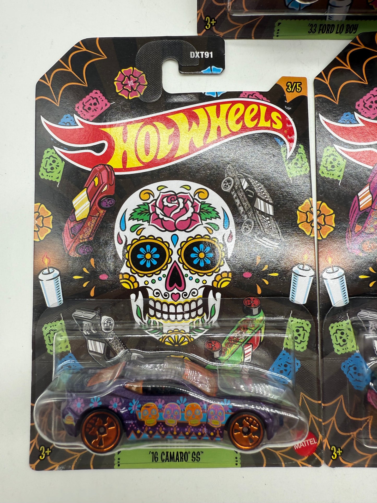 Hot Wheels Day Of The Dead 5 Car Set 2022 Mattel