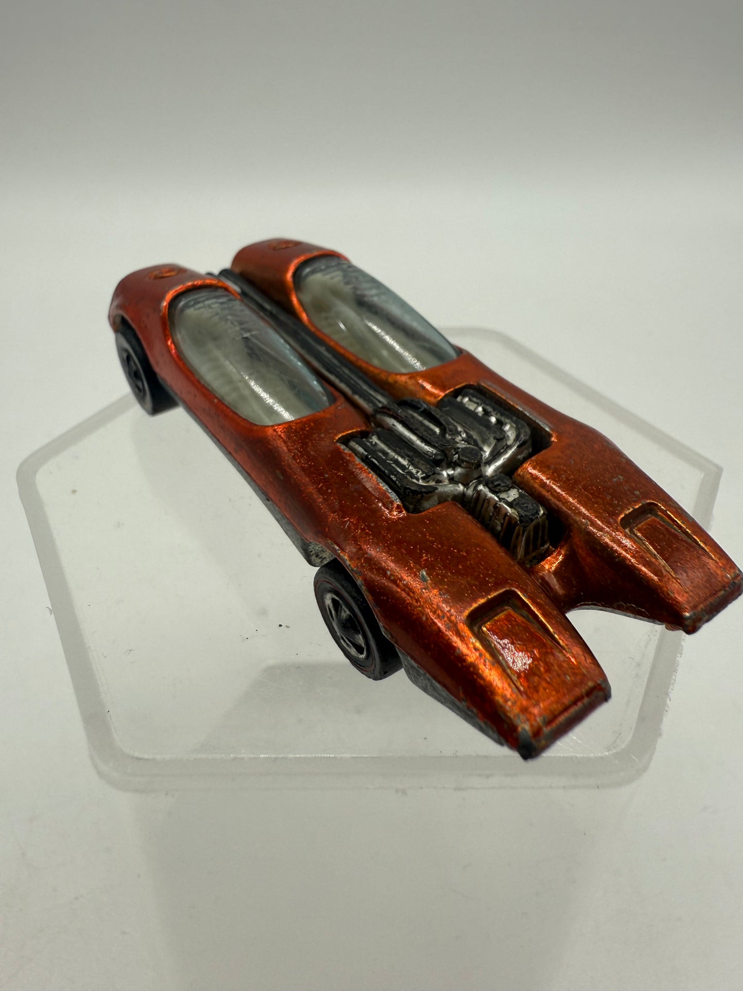 Hot Wheels Vintage 1968 Redline Splittin' Image (Orange) 1968 Mattel