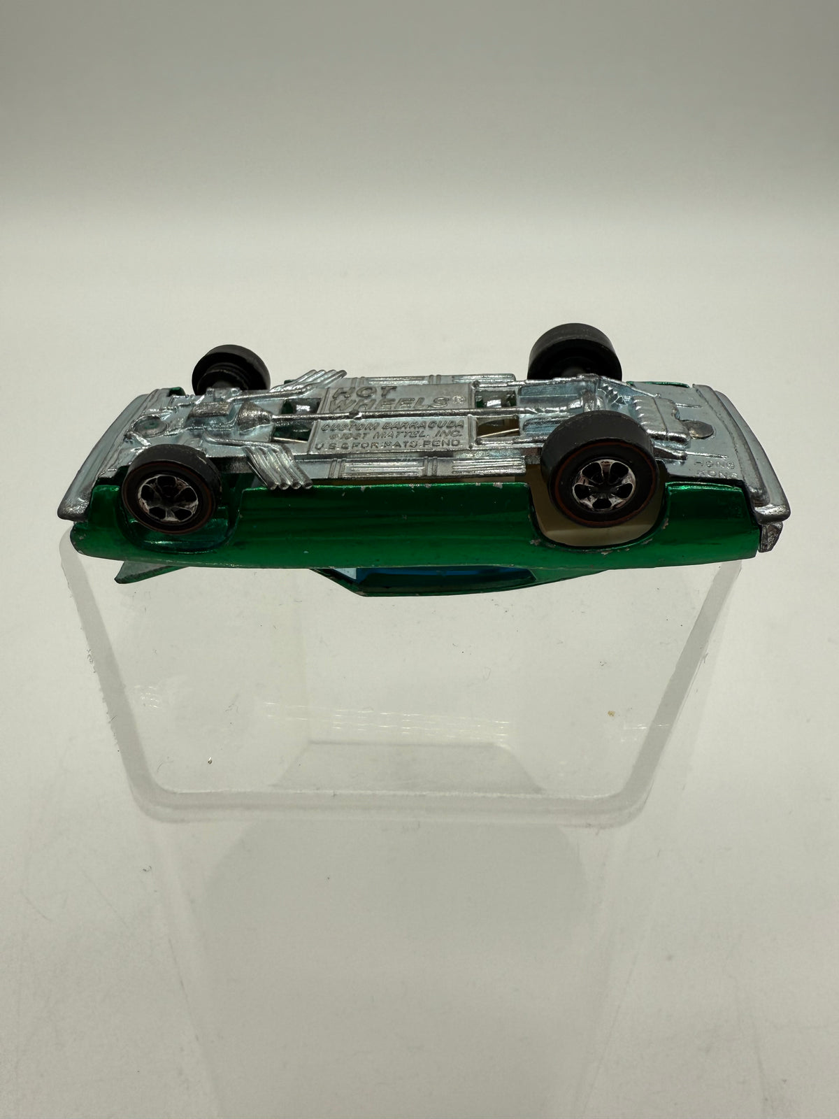 Hot Wheels Vintage 1967 Redline Custom Barracuda (Green) Mattel, photo 12 of 13