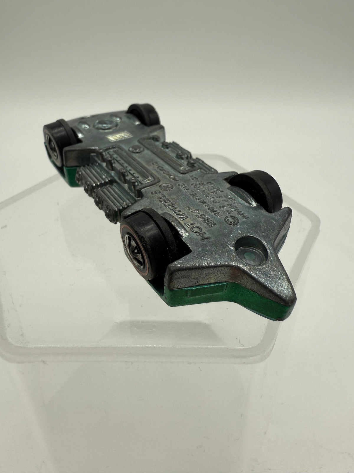 Hot Wheels Vintage 1970 Redline What-4 Spectralflame Green Mattel, photo 13 of 17